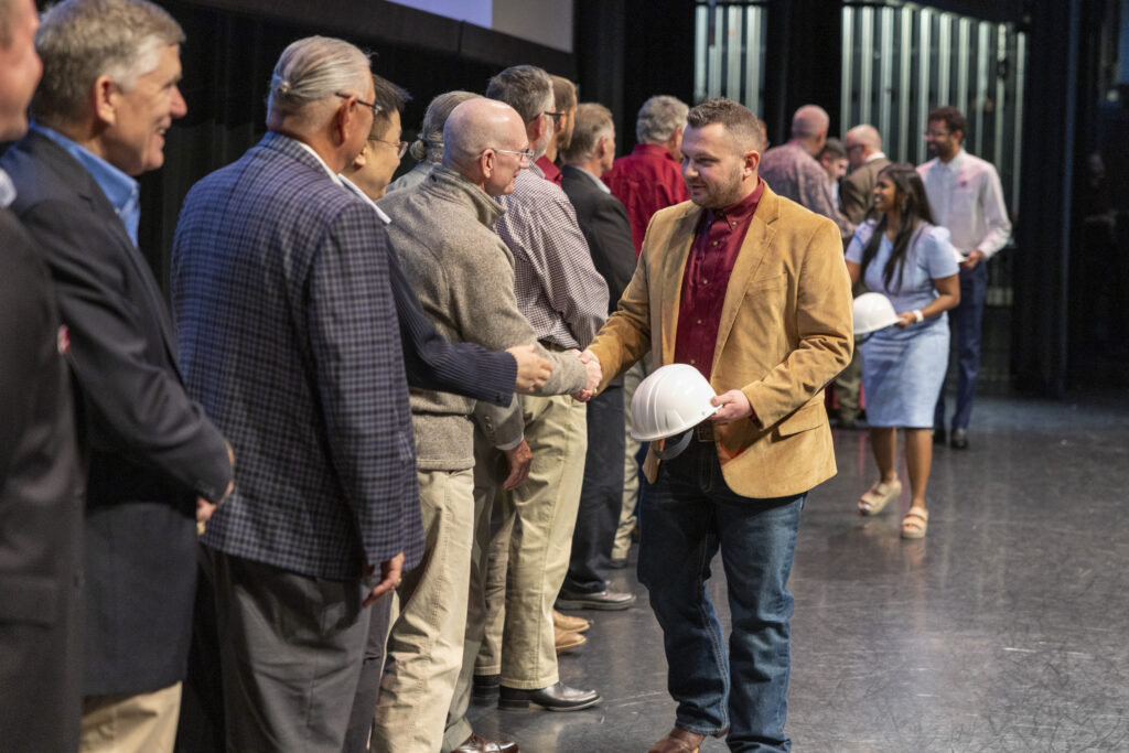 hard hat ceremony