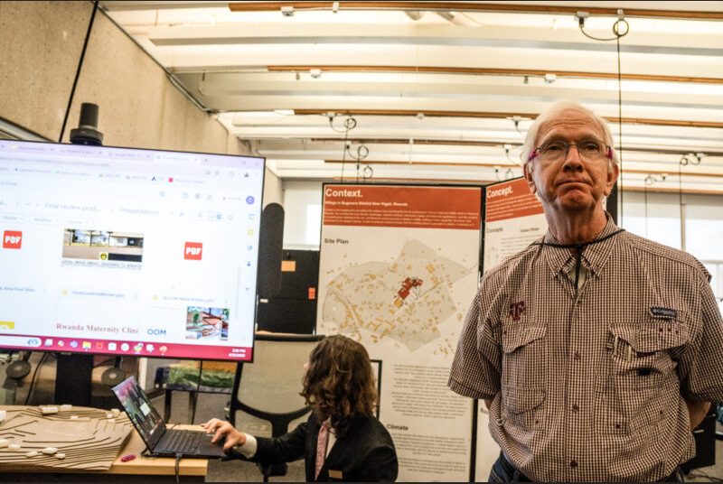 Dr. Ray Pentecost, the Director of the Center for Health Systems & Design (CHSD), introducing CHSD's recent achievements and its global leadership role in design for health.