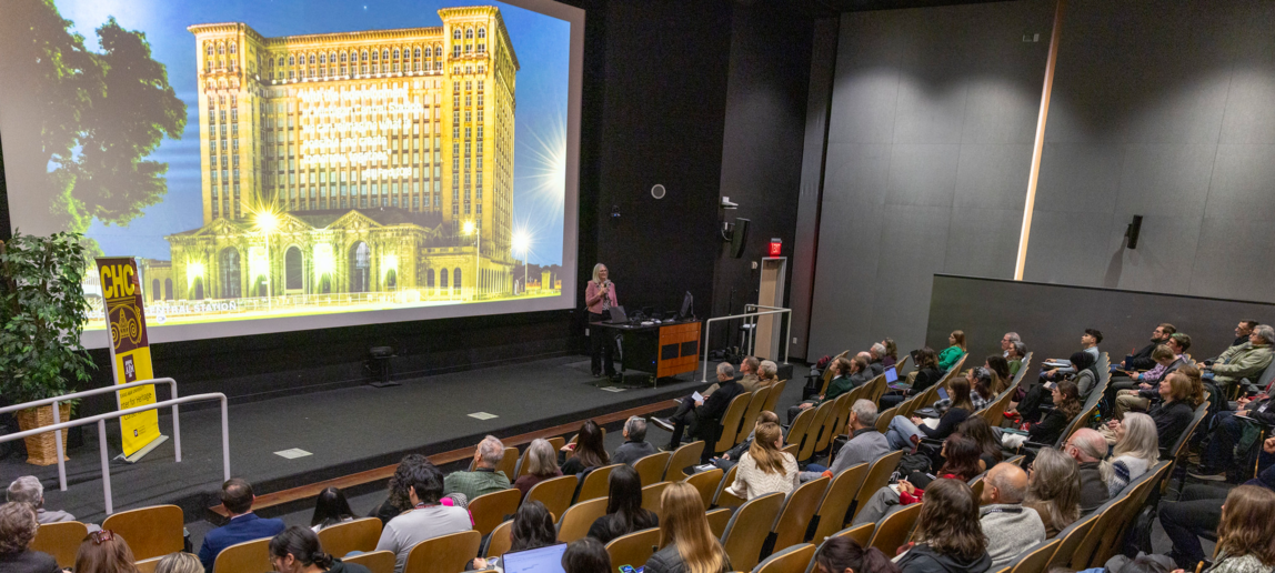 Header image of auditorium.