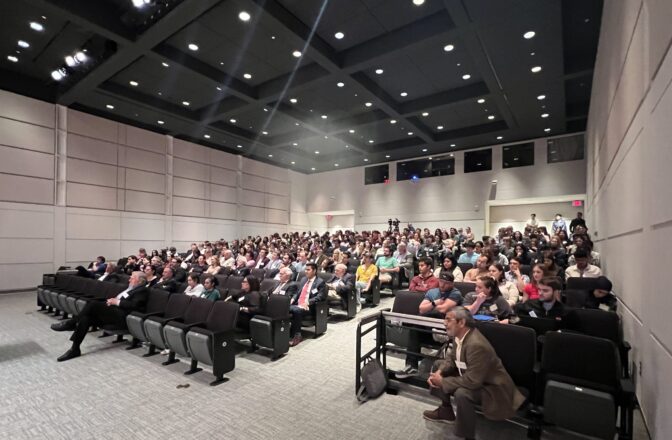 CRS Center crowd.