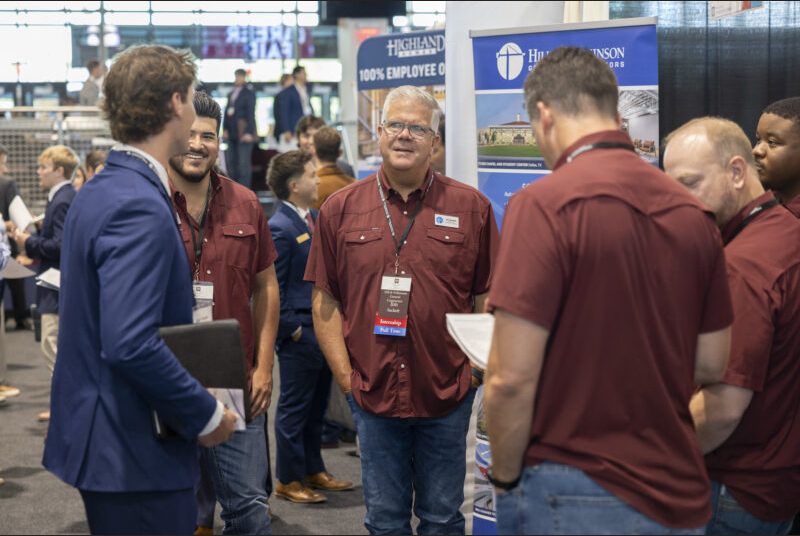 The 2024 Fall Construction Science Career Fair.